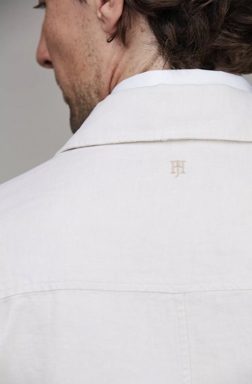 Hansen & Jacob - Linen Twill Shacket White