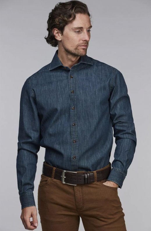 Hansen & Jacob - Newtown Indigo Shirt Blue