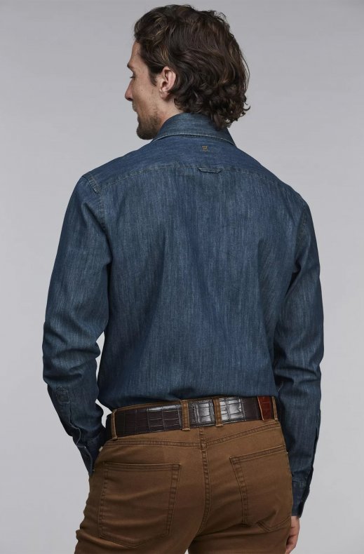 Hansen & Jacob - Newtown Indigo Shirt Blue