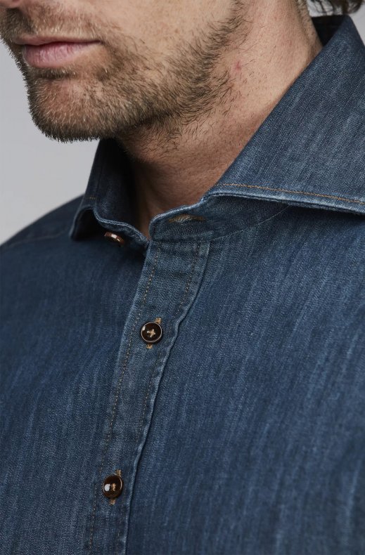 Hansen & Jacob - Newtown Indigo Shirt Blue