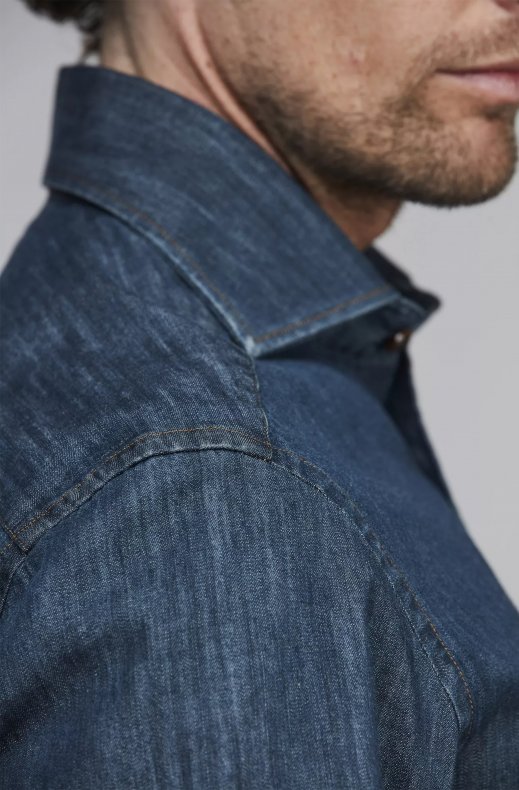 Hansen & Jacob - Newtown Indigo Shirt Blue