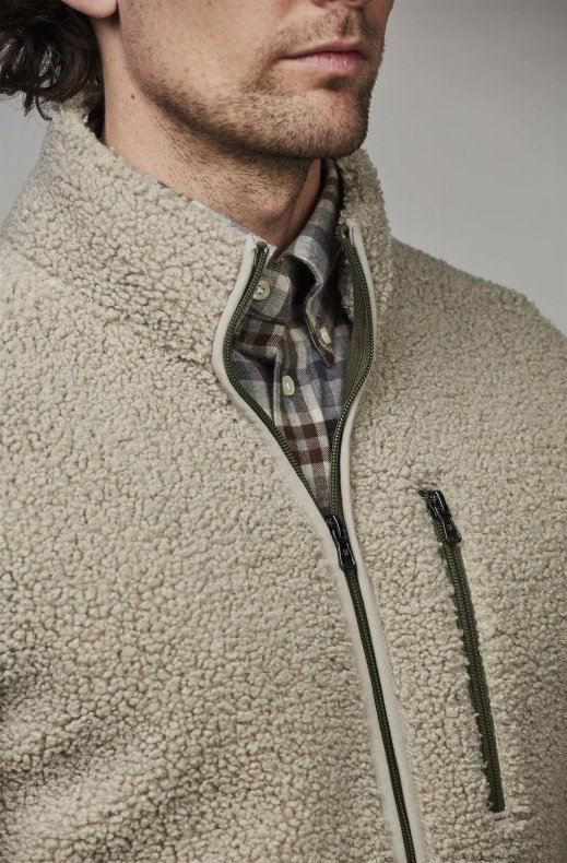 Hansen & Jacob - Pile Fleece Jacket Sand 14
