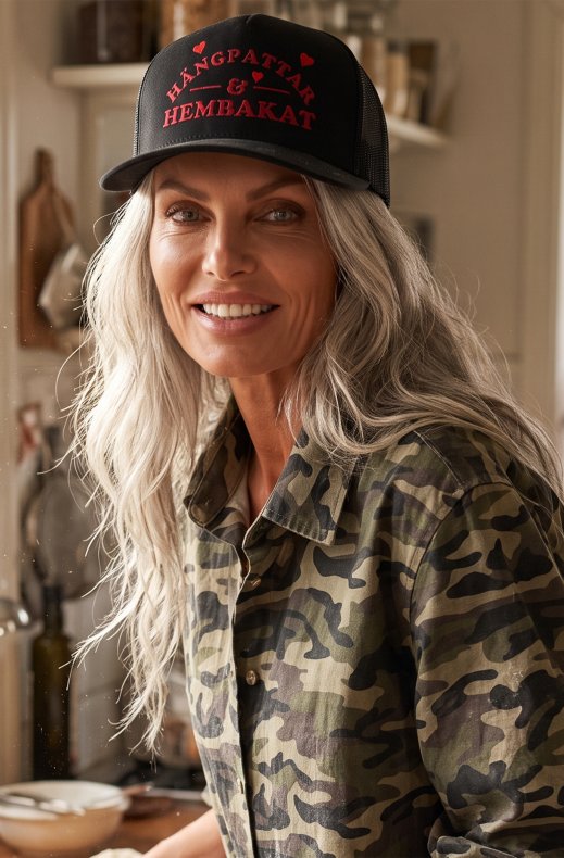 Hatitude - Hängpattar och Hembakat Keps - Black