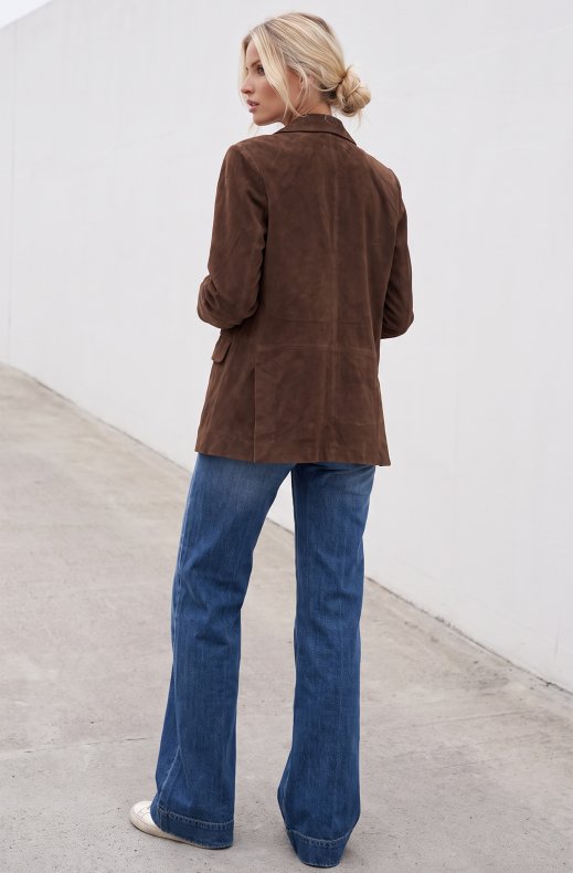 Human Scales - Tova Suede - Dark Brown