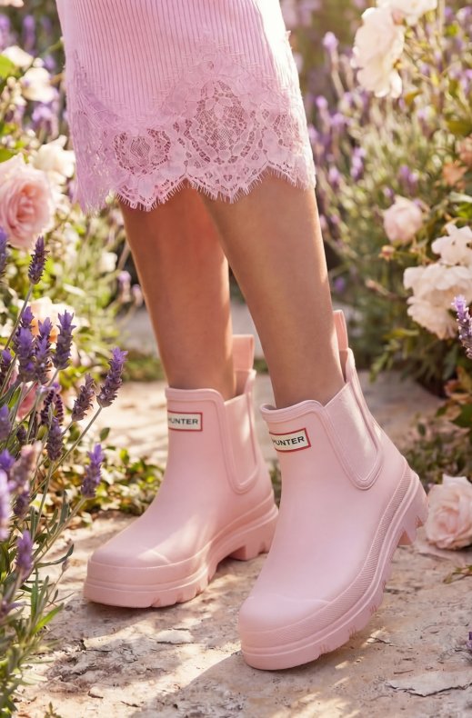 Hunter - Downpour Chelsea - Pink
