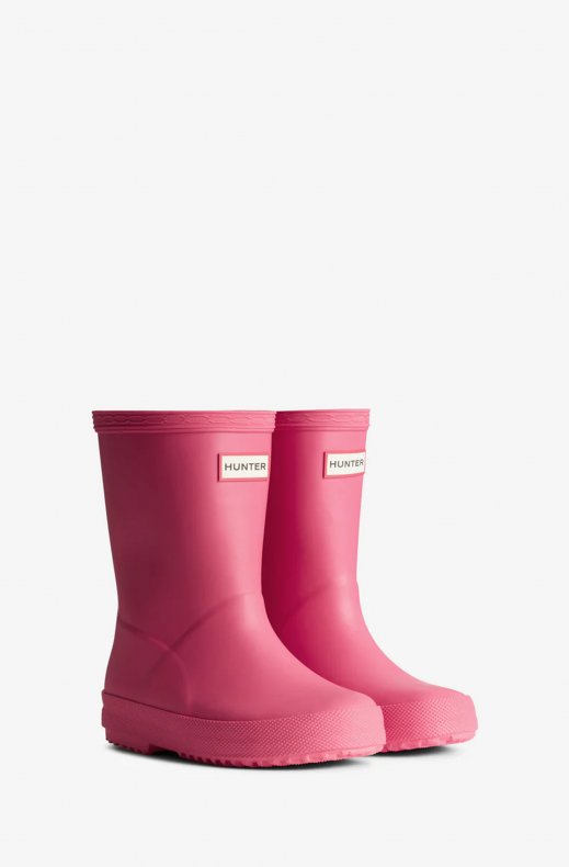 Hunter - Kids First Boot - Bright Pink