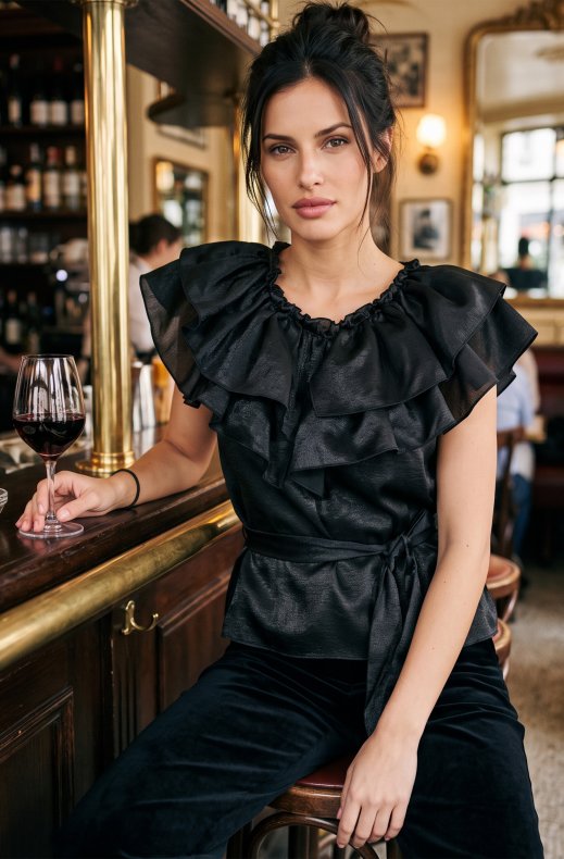 Ida Sjöstedt - Eyra Top - Black