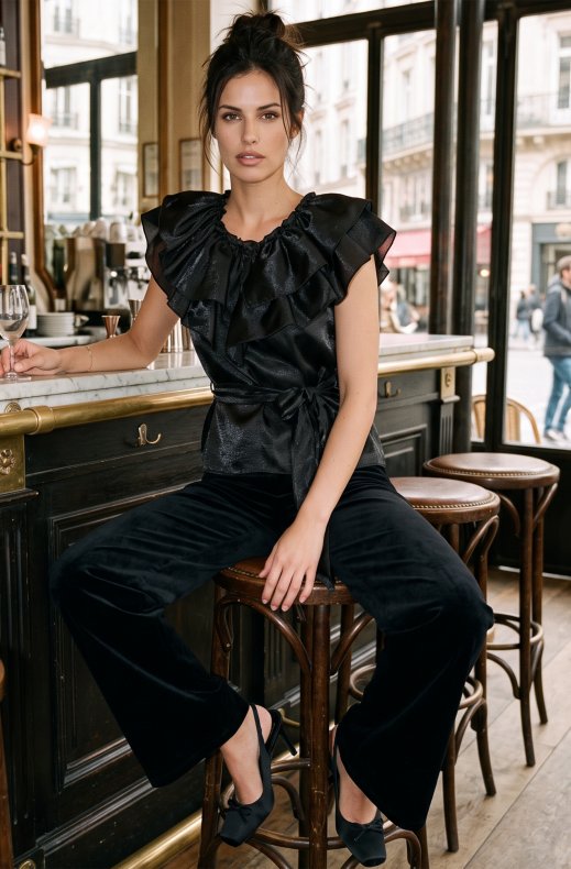 Ida Sjöstedt - Eyra Top - Black