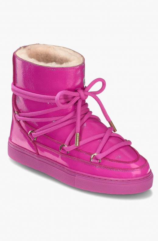 Inuikii - Sneaker Full Leather Naplack Sneaker - Fuxia