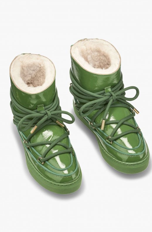 Inuikii - Full Leather Naplack Green