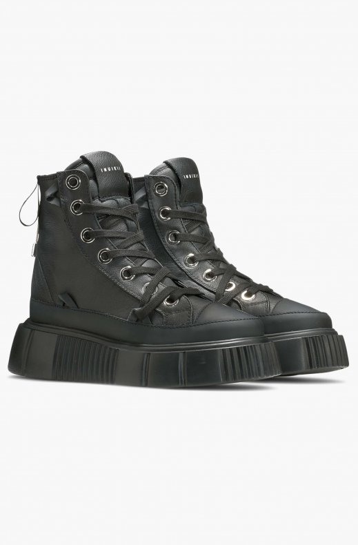 Inuikii - Matilda Leather Black