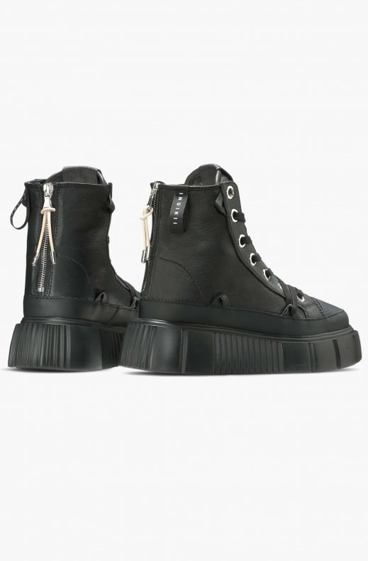 Inuikii - Matilda Leather Black