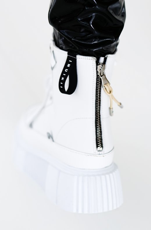 Inuikii - Matilda Leather White