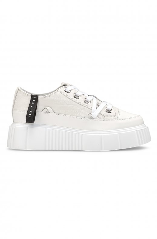 Inuikki - Matilda Low Leather White