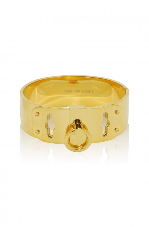 Jane & Sophie - Circle ring bracelet gold