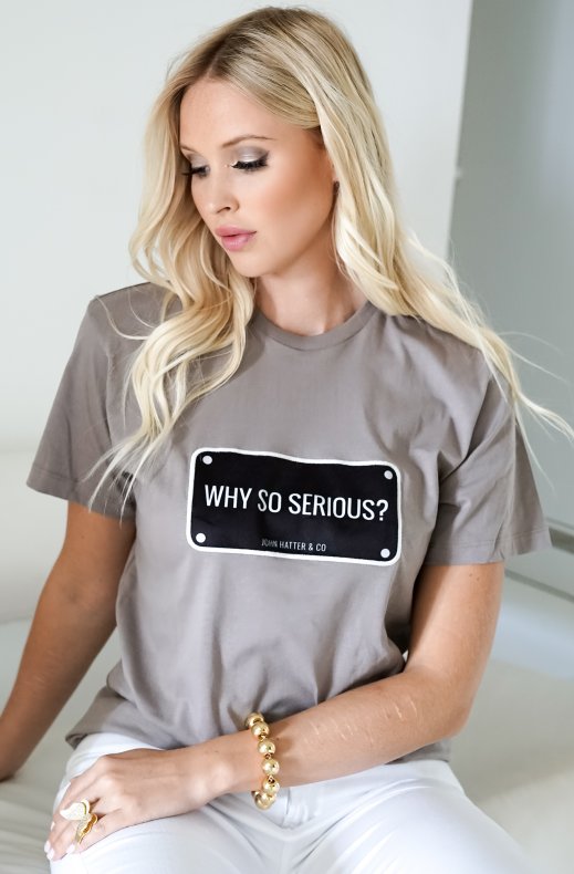 John Hatter & Co - Why so Serious T-shirt