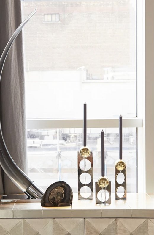 Jonathan Adler Berlin Candle Holder Tall 24805 INREDNING