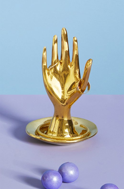 Jonathan Adler - Brass Hand Ring Holder