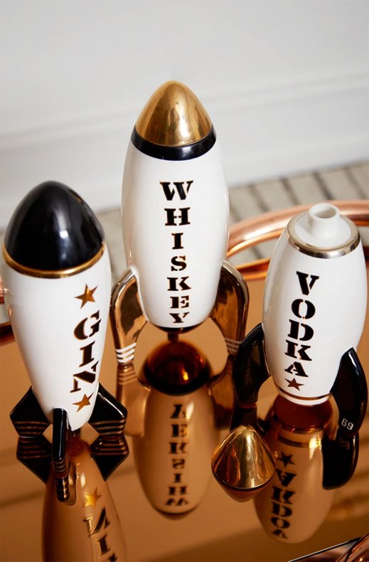 Jonathan Adler - Rocket Decanter Vodka 22961