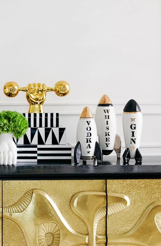 Jonathan Adler - Rocket Decanter Vodka 22961