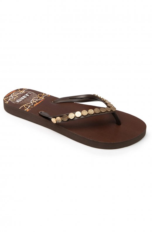 L.A. Water - Brown Bijoux Slippers