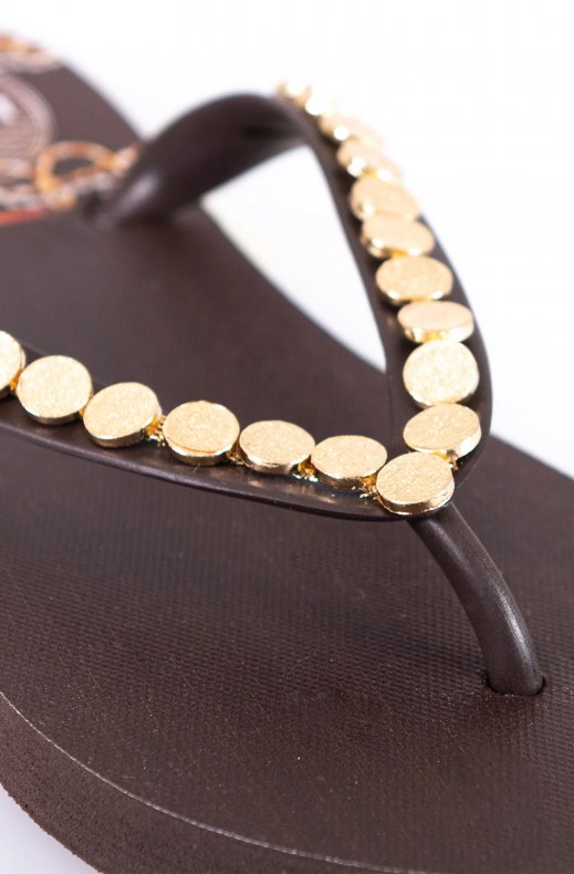 L.A. Water - Brown Bijoux Slippers
