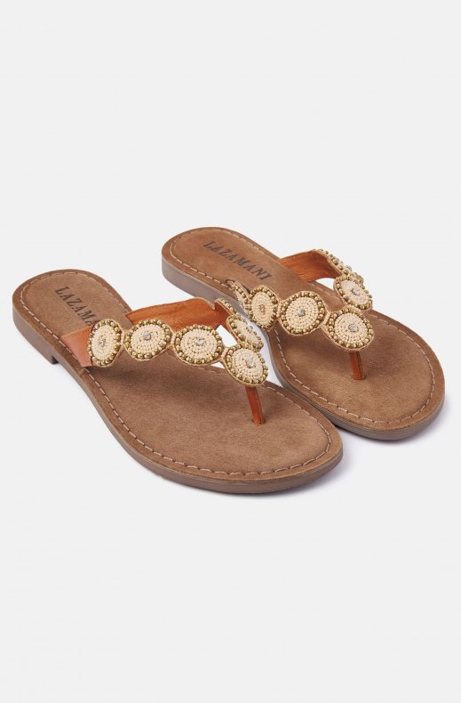 Lazamani - Sandal 75453 Pearl