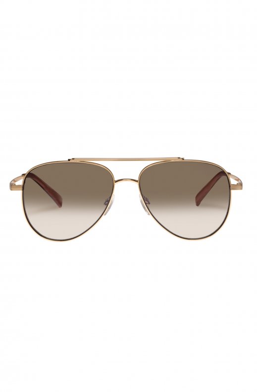 Le Specs - Evermore Gold Khaki Flash Mirror Lens