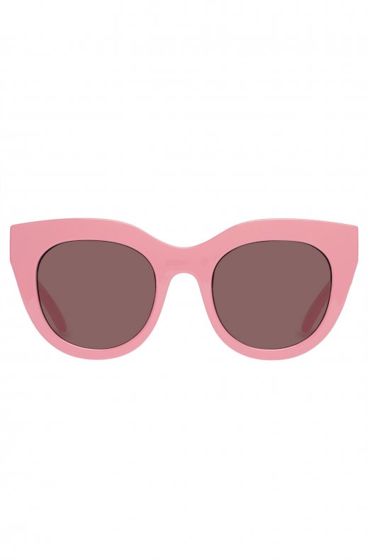 Le SPecs Le Hitz Air Heart Limited Edition . Candy Pink with Smokey Brown Mono Lens