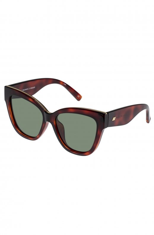 Le Specs - Le Vacanze Toffee Tort - Gold Khaki Mono