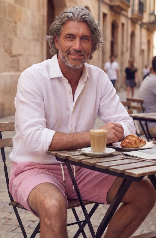 Less Worries - Linen Shirt - Offwhite