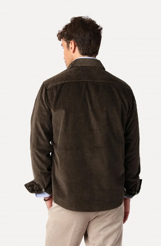 Less Worries - Cord Shirt - Chocolate