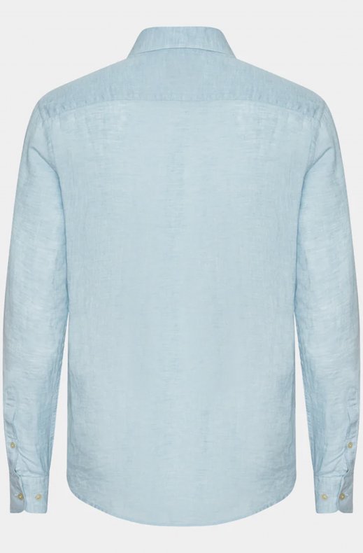 Less Worries - Linen Shirt - Aqua