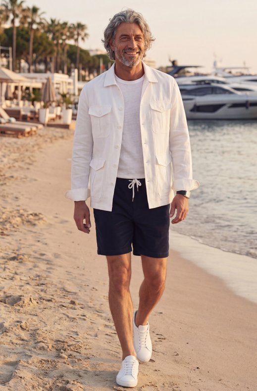 Less Worries - Cord Shorts - Navy