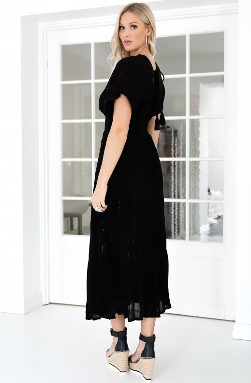 Lola Casademunt - 22366061 - Maxi Kaftan Sequins Black