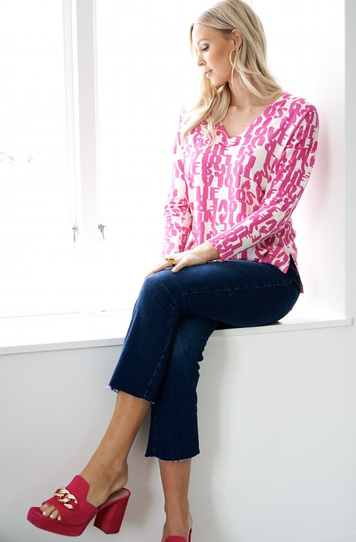 Lola Casademunt - Jersey Logomania Top