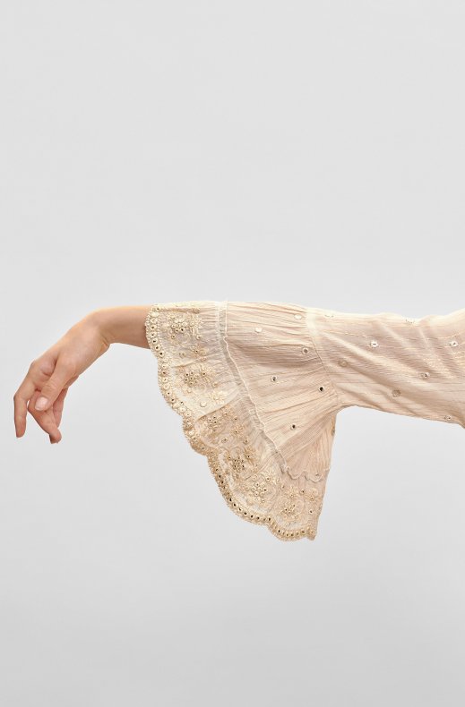 Lola Casademunt - Maxikaftan 22366045.- Beige