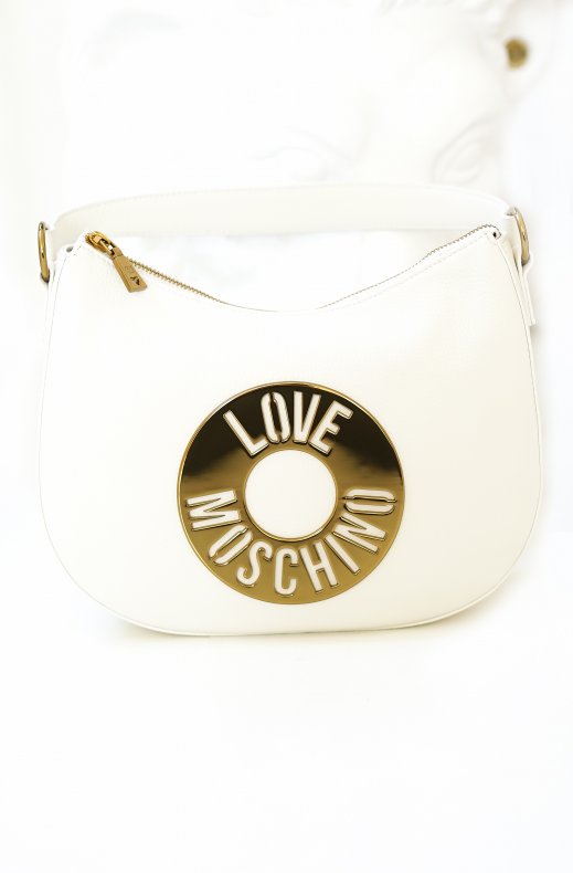 Love Moshino - White Bag Gold Circle