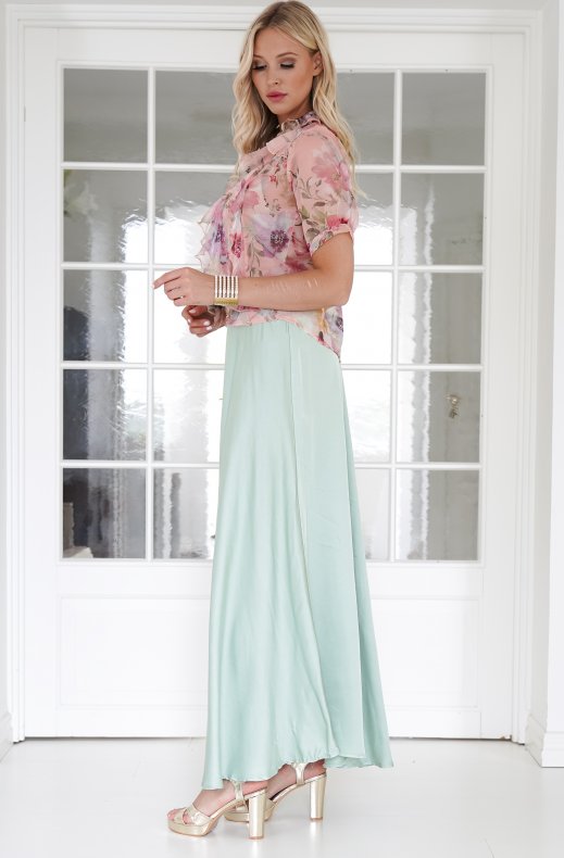 Mixed Brands - Blouse ruffles 4389 - Pink