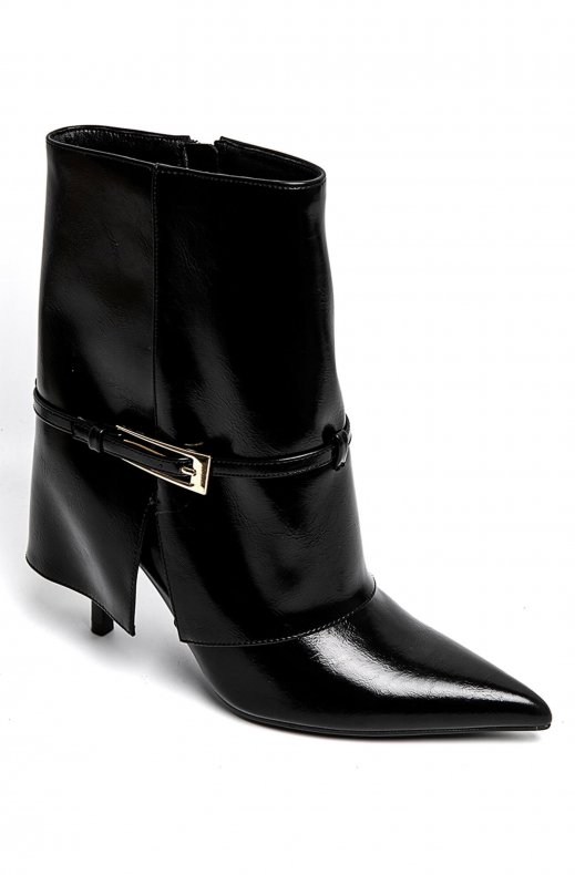 Mixed Brands Boot with heel 3267 - Black