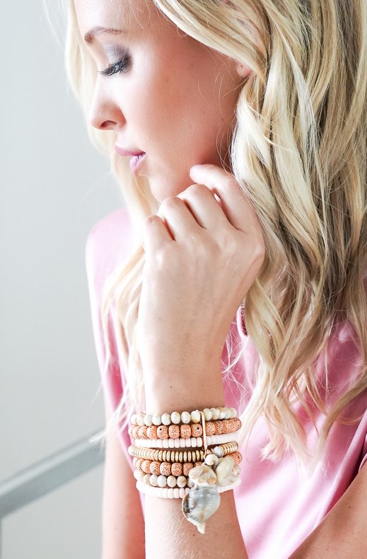 Mixed Brands - Bracelet MJ22 535 - Shell Natural