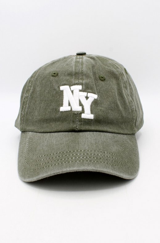 Mixed Brands - Classic Denim NY Cap - Khaki