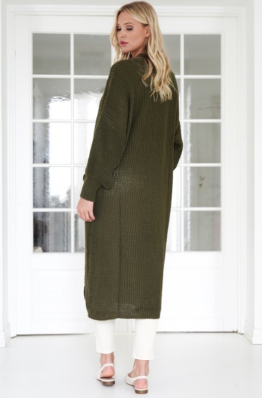 Mixed Brands - Long Cardigan 2268 - Khaki