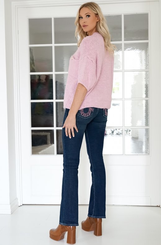 True Religion - Becca Embroidered Bootcut - Doris