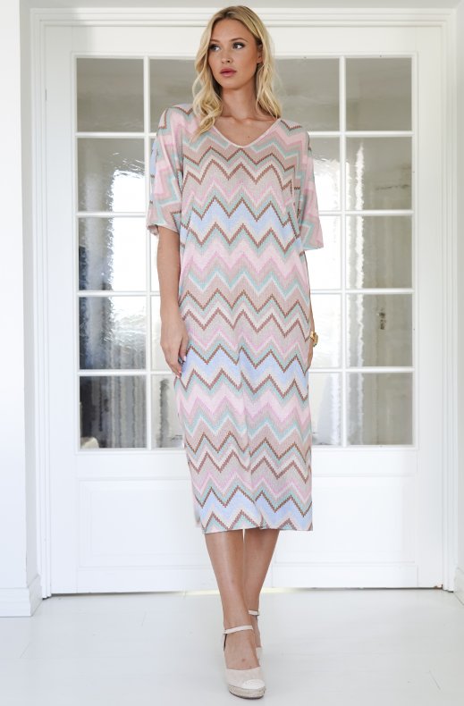 Mixed Brands - Dress 23097 - Beige