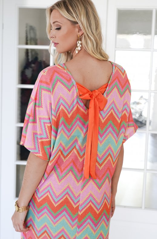 Mixed Brands - Dress 23097 - Orange