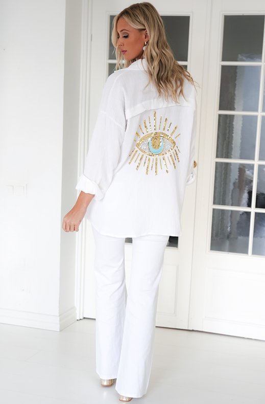 Mixed Brands - Eye shirt 6622 - White
