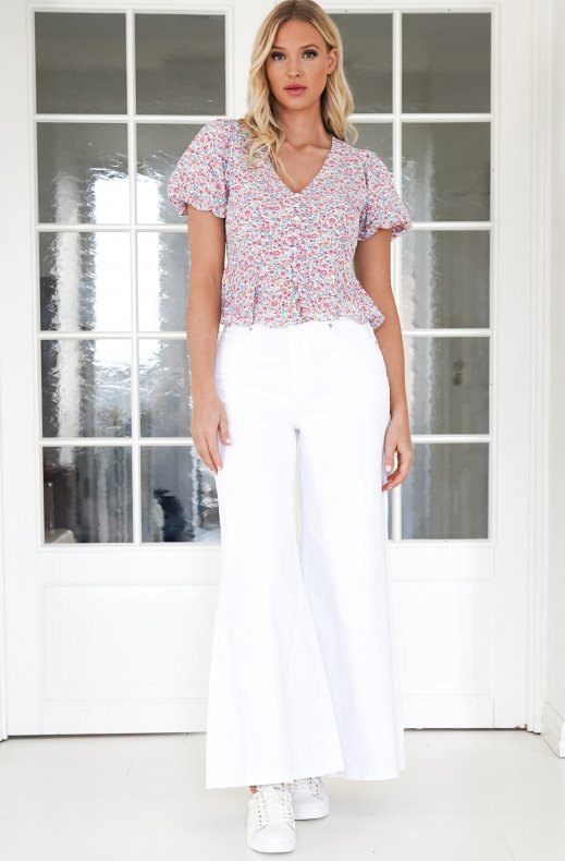 Mixed Brands - Blouse with buttons 9231 - Rouge