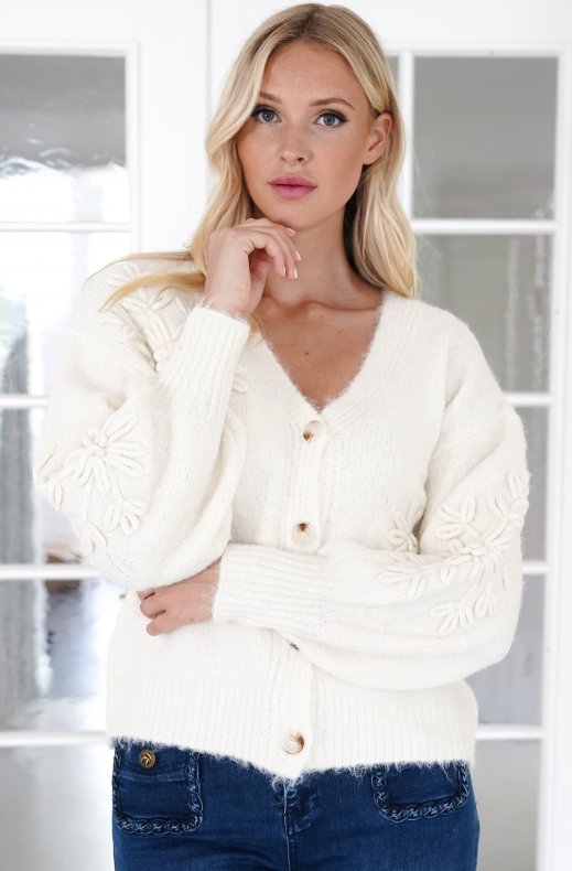 Mixed Brands Women - Cardigan -TP004 Off White