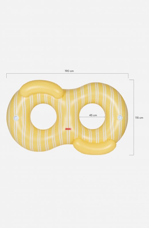 Mixed Brands - Dubbel Donut Badring - Yellow